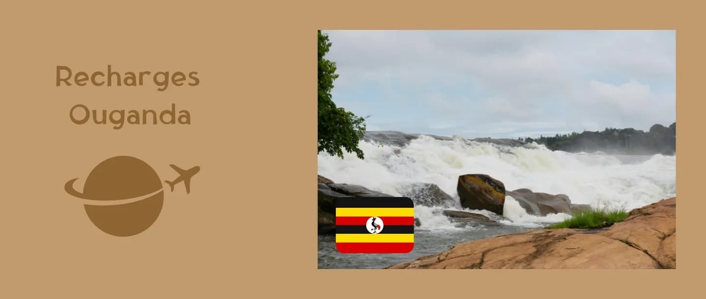 Recharges mobiles pour l'Ouganda avec Joxko !