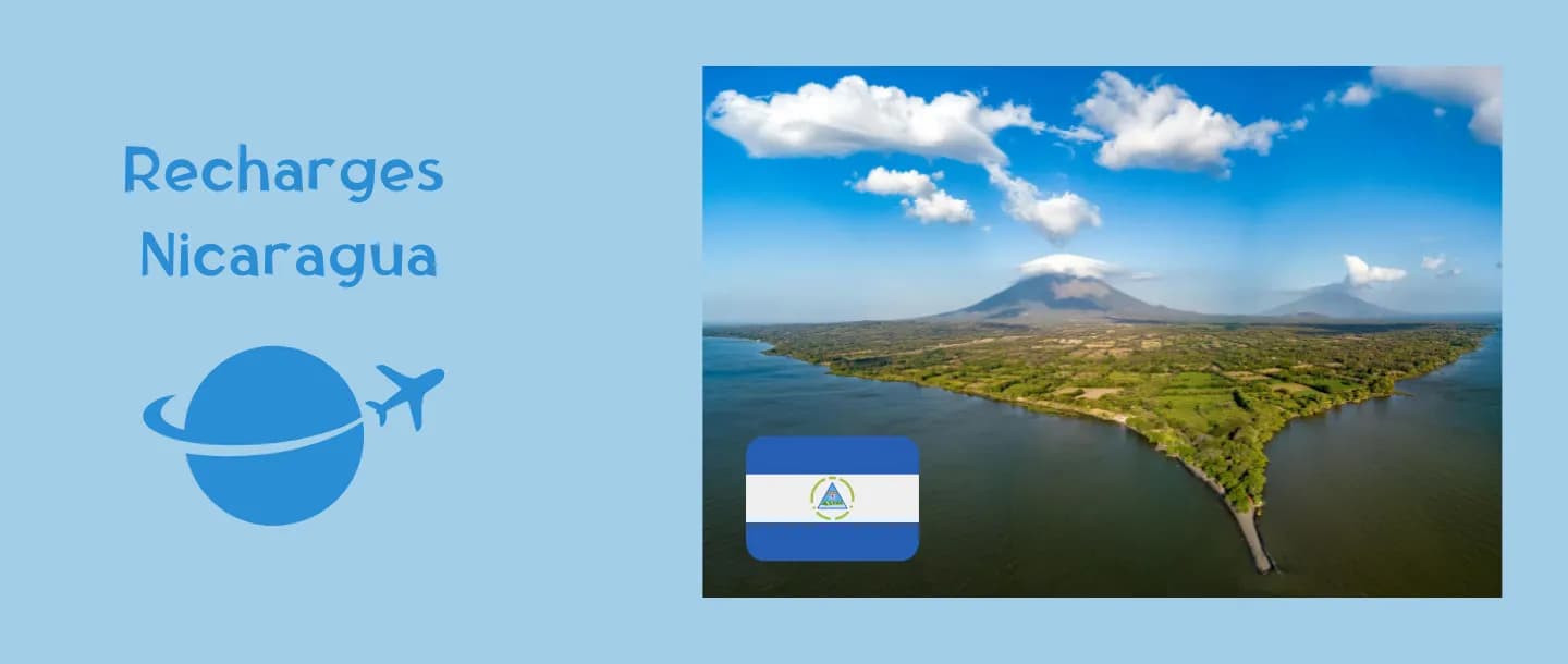 Recharges mobiles pour le Nicaragua avec Joxko !