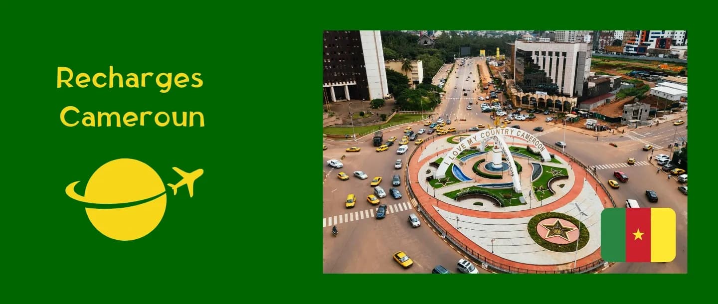 Recharges mobiles pour la Cameroun avec Joxko !